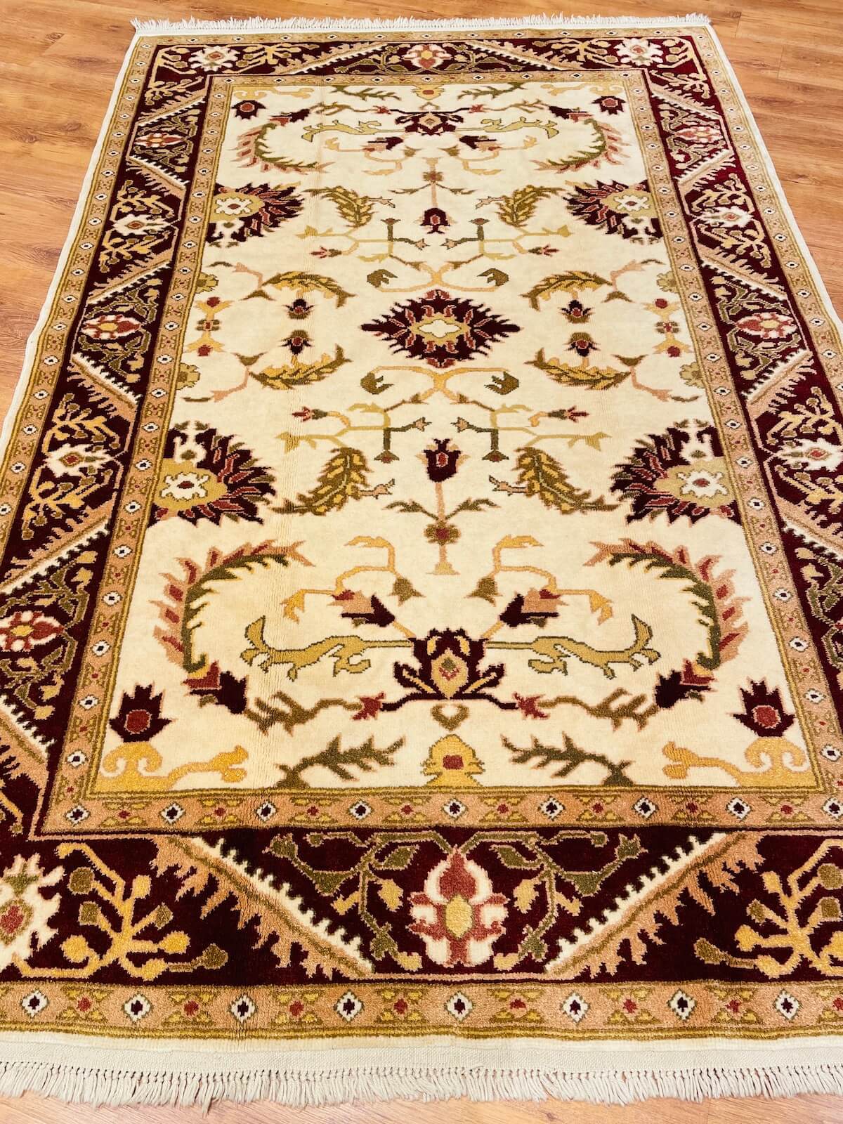 Angora Usak Handwoven Rug – 168X258 by Camel Carpet