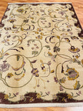 Angora Usak Handwoven Rug – 201X273 by Camel Carpet
