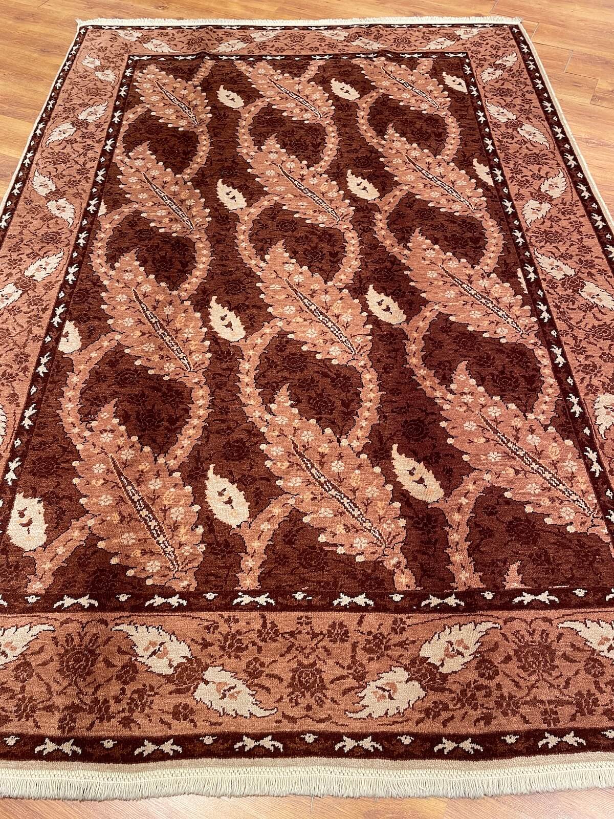 Angora Usak Handwoven Rug by Camel Carpet