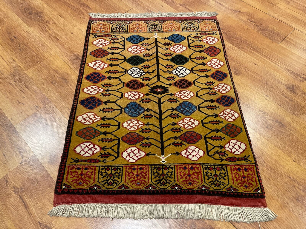 Antik Horasan Handwoven Rug by Camel Carpet