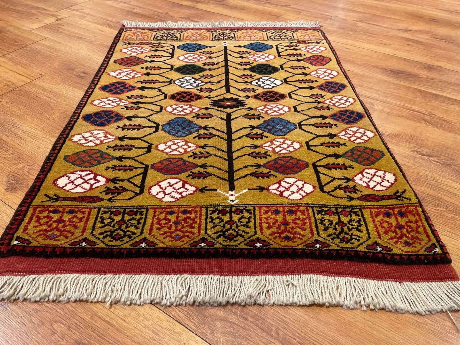 Antik Horasan Handwoven Rug by Camel Carpet