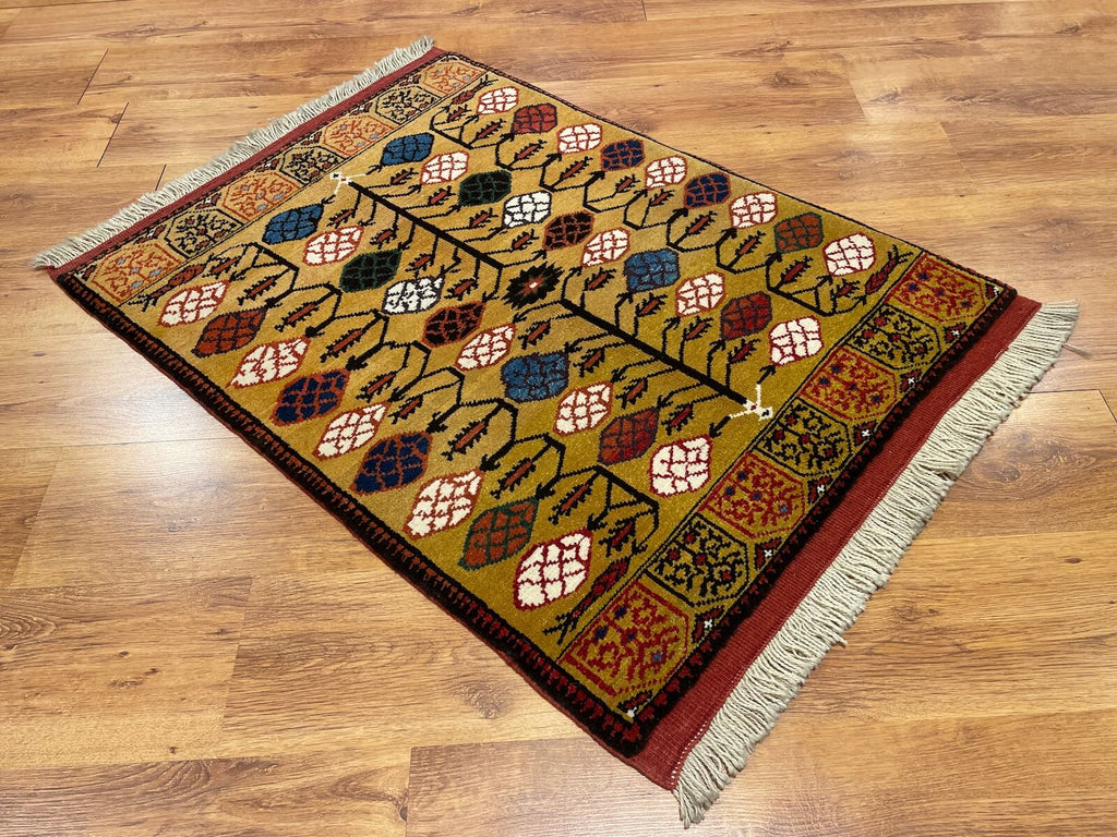 Antik Horasan Handwoven Rug by Camel Carpet