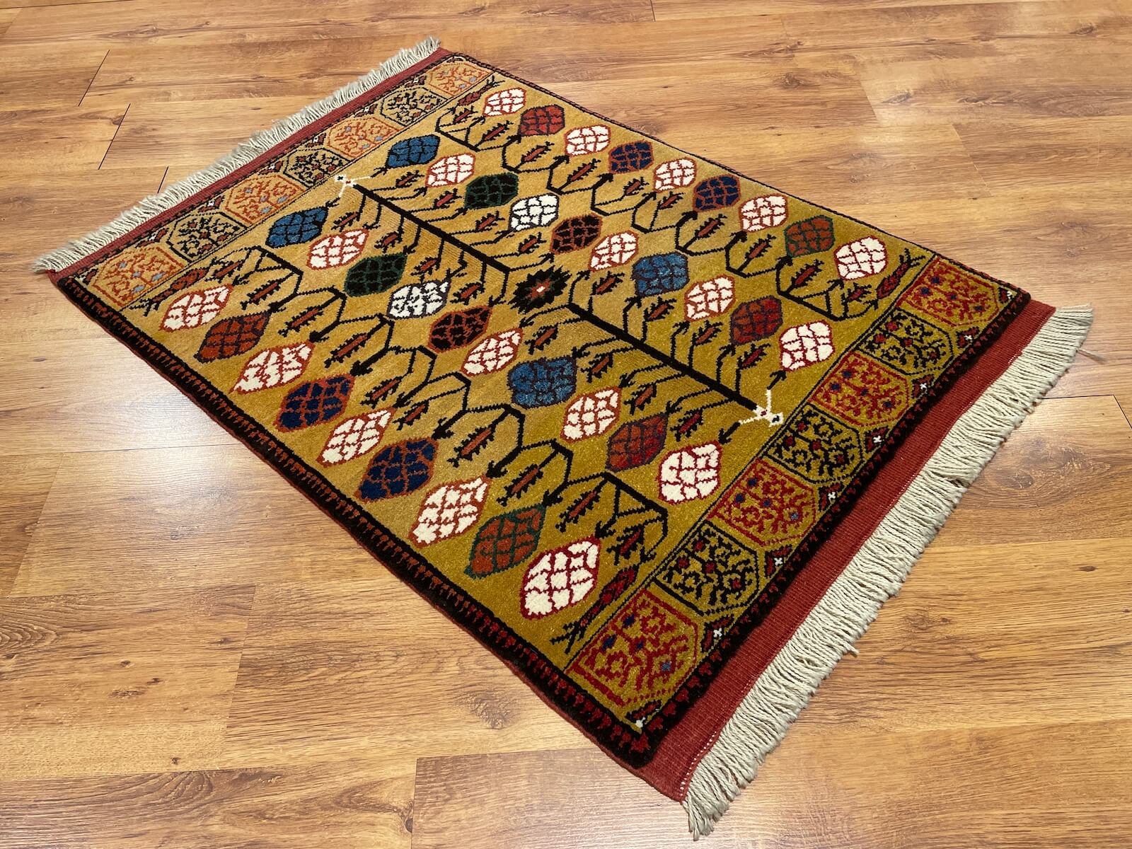 Antik Horasan Handwoven Rug by Camel Carpet