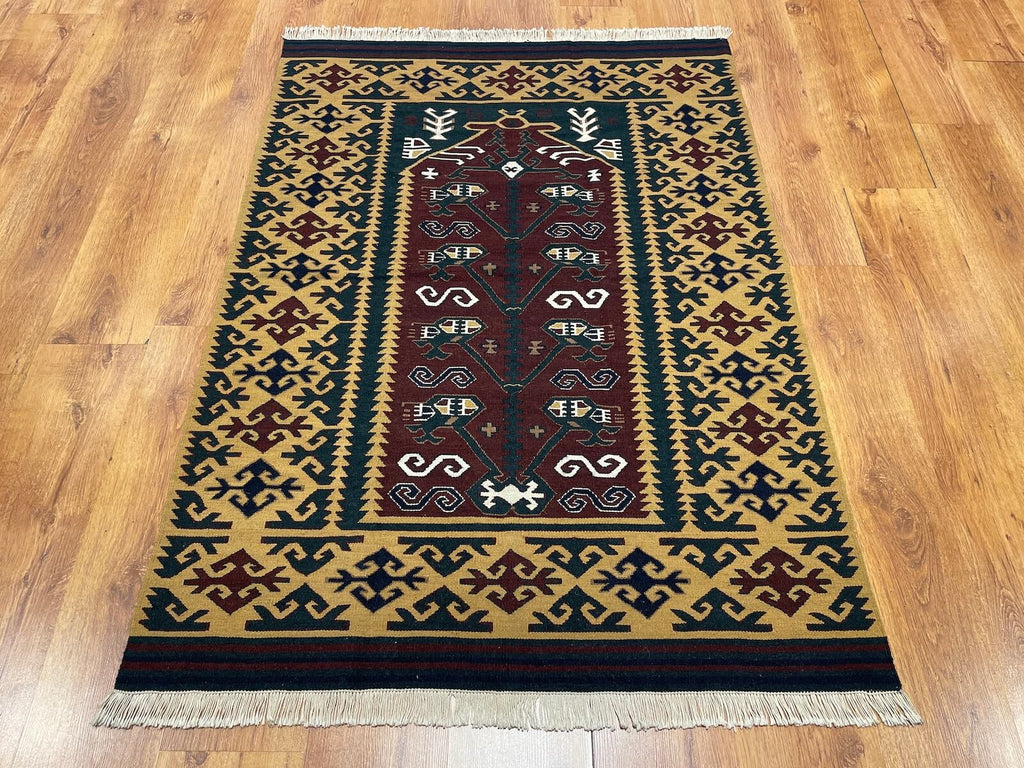 Antik Super Ince Handwoven Kilim – 92X153 by Camel Carpet