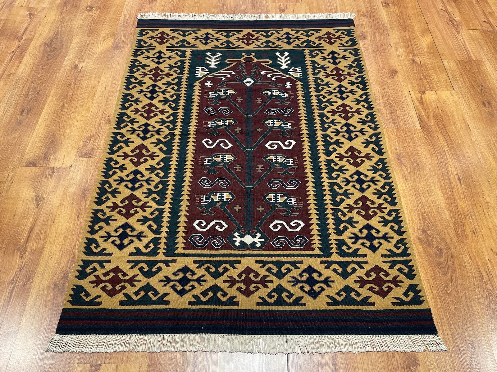 Antik Super Ince Handwoven Kilim – 92X153 by Camel Carpet