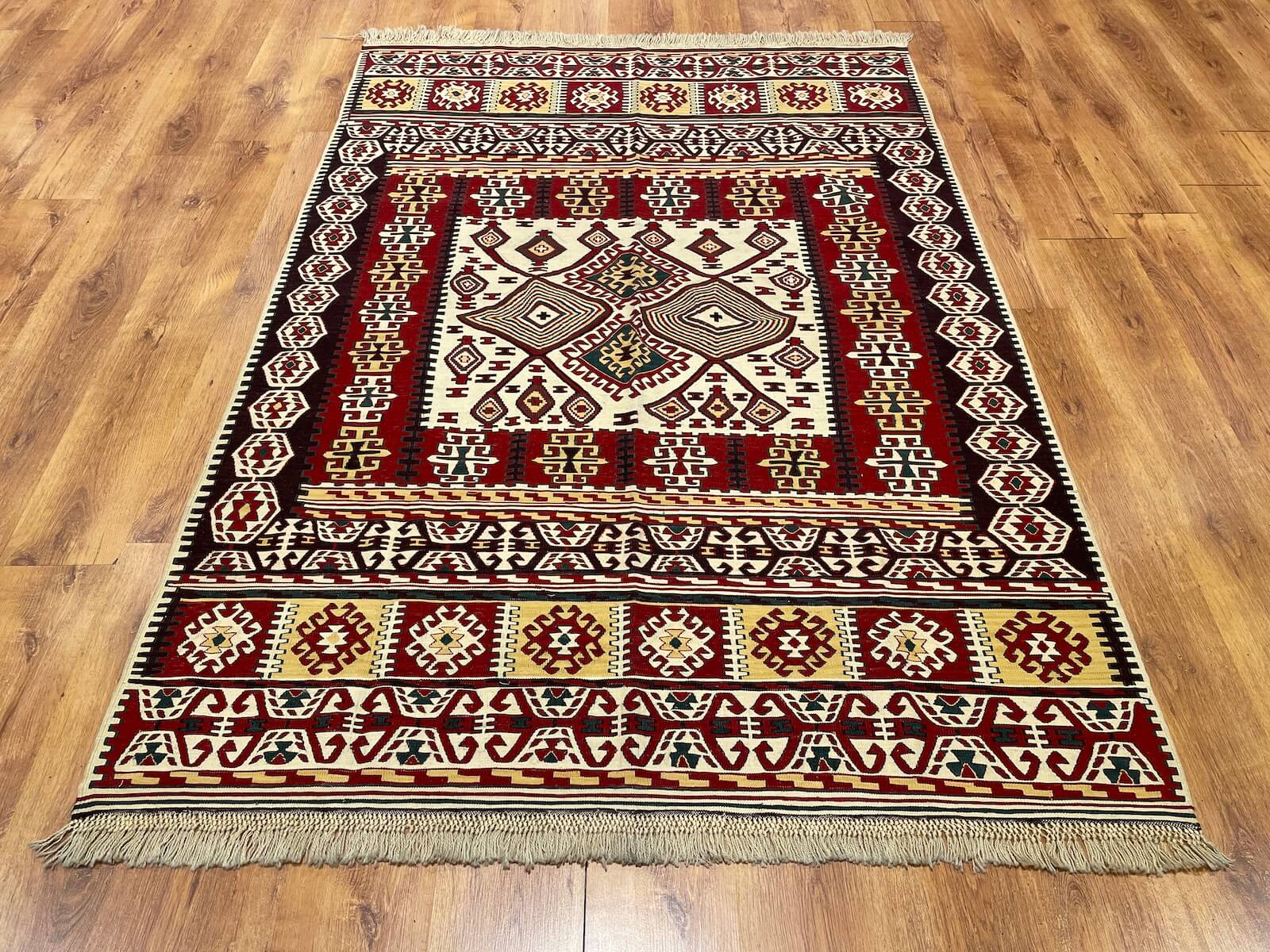 Antik Super Ince Handwoven Kilim – 040743 by Camel Carpet