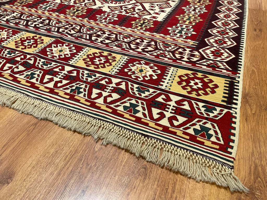 Antik Super Ince Handwoven Kilim – 040743 by Camel Carpet