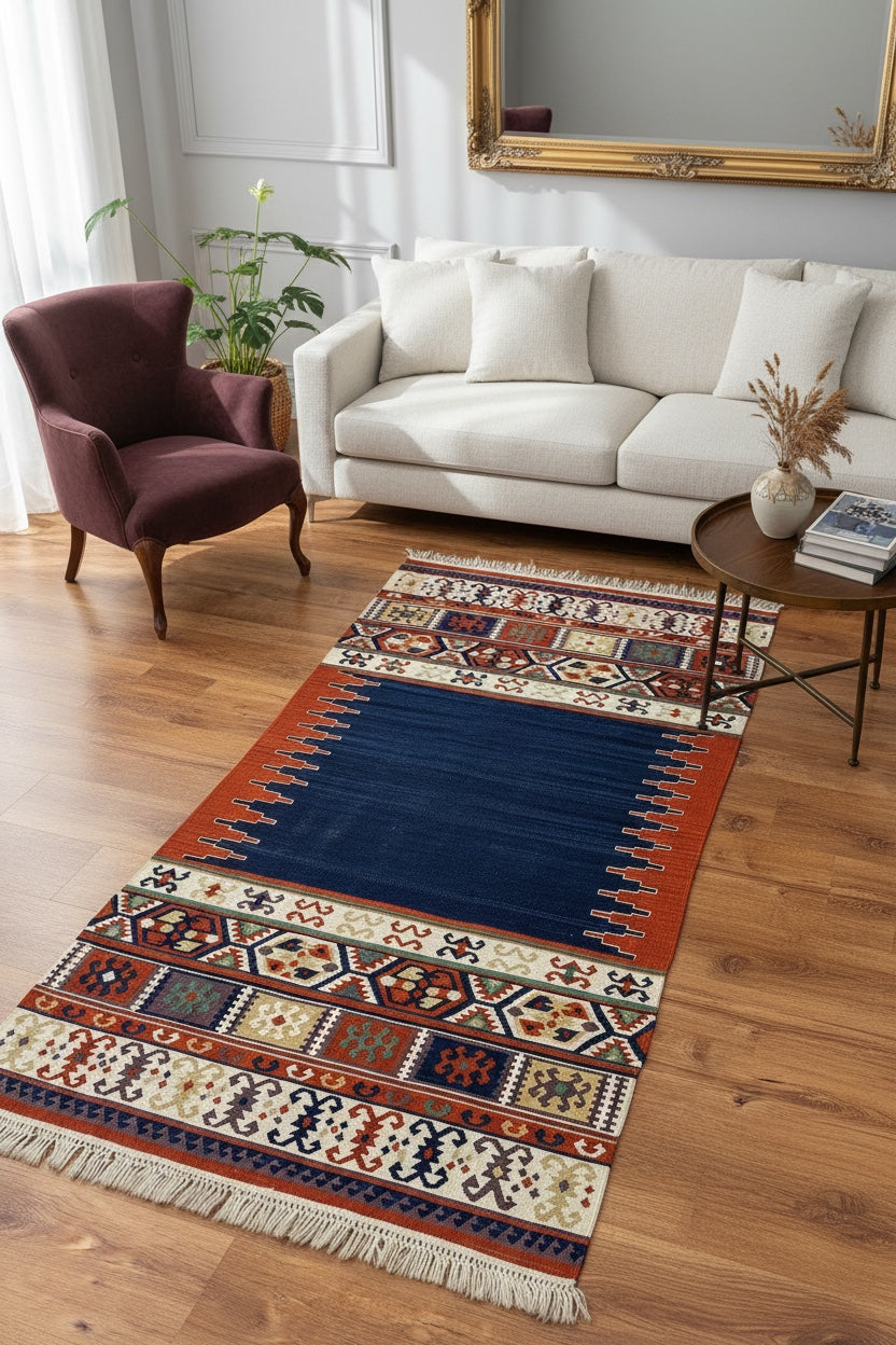 Antik Super Ince Handwoven Kilim – 90X156 by Camel Carpet