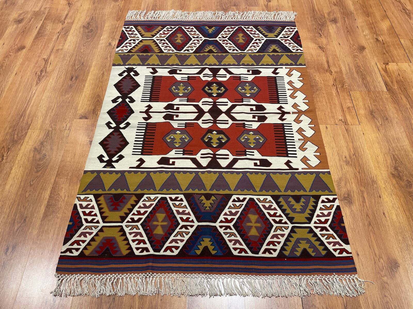 Antik Super Ince Handwoven Kilim – 106X150 by Camel Carpet