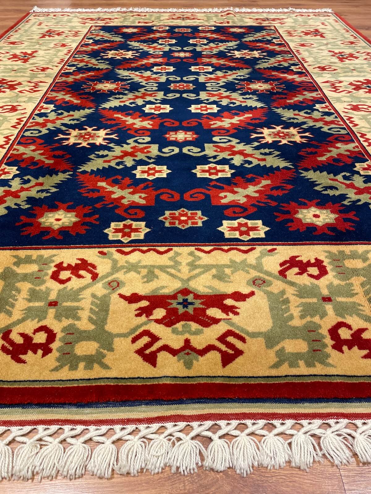 Antik Yoruk Handwoven Rug – 009737 by Camel Carpet
