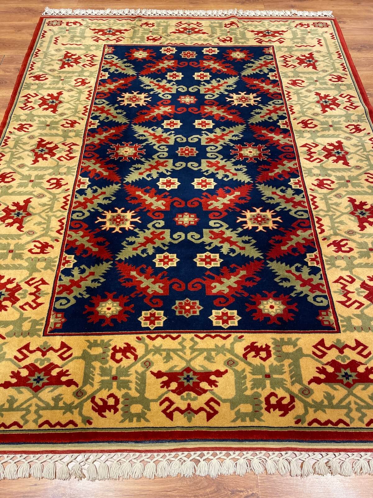Antik Yoruk Handwoven Rug – 009737 by Camel Carpet