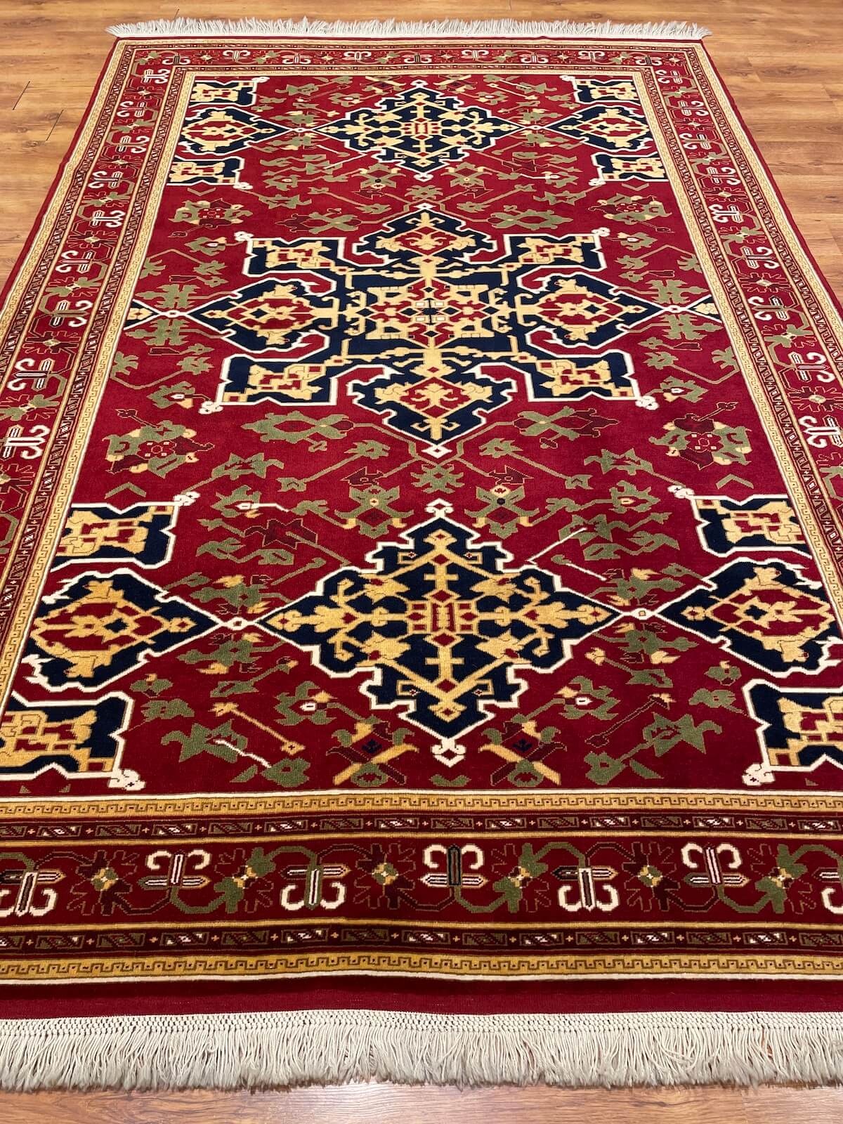 Antik Yoruk Handwoven Rug – 203X298 by Camel Carpet
