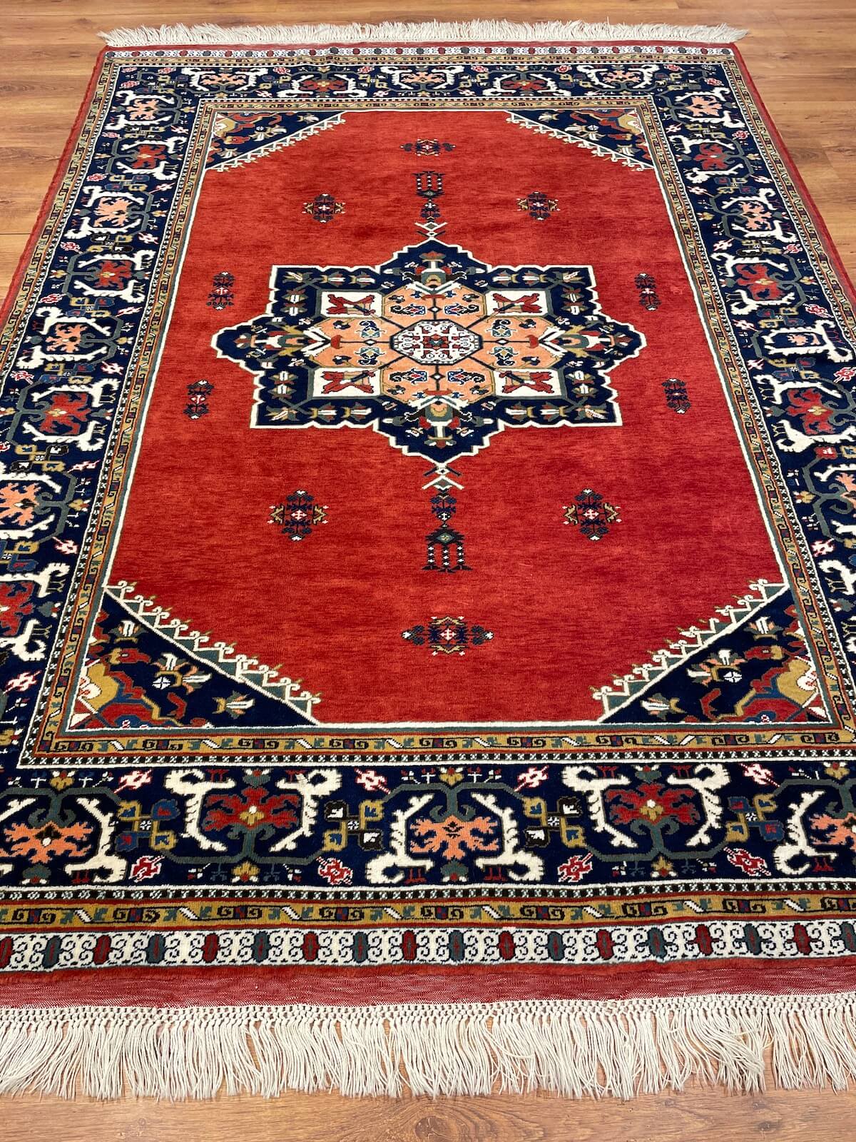 Antik Yoruk Handwoven Rug – 190X257 by Camel Carpet