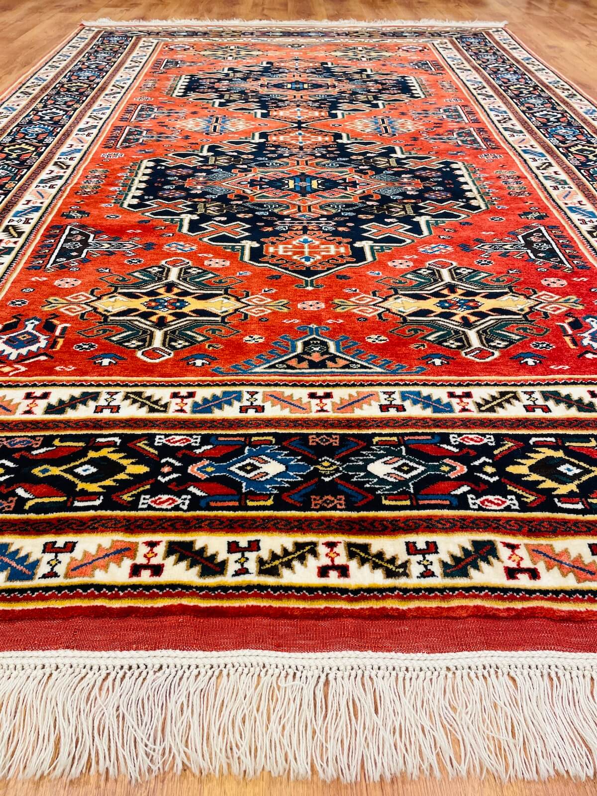 Antik Yoruk Handwoven Rug – 193X290 by Camel Carpet