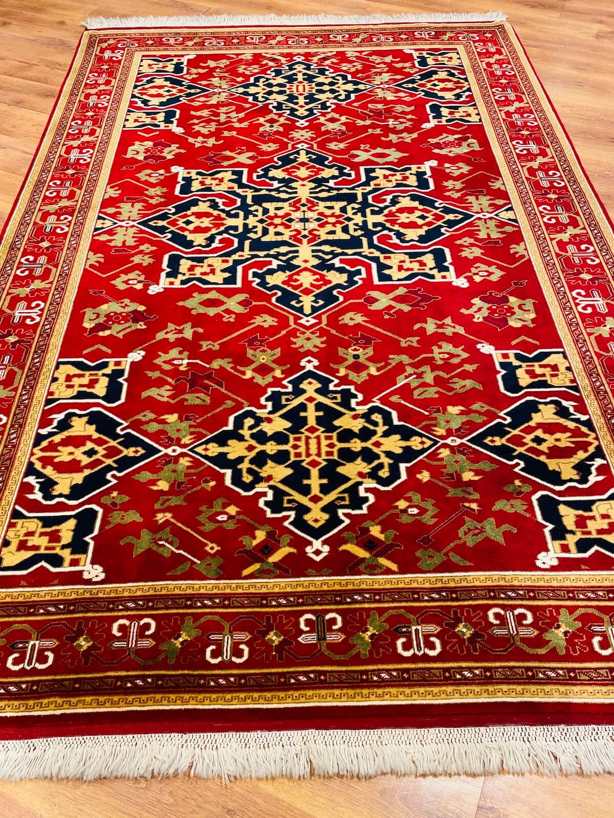 Antik Yoruk Handwoven Rug – 202X298 by Camel Carpet