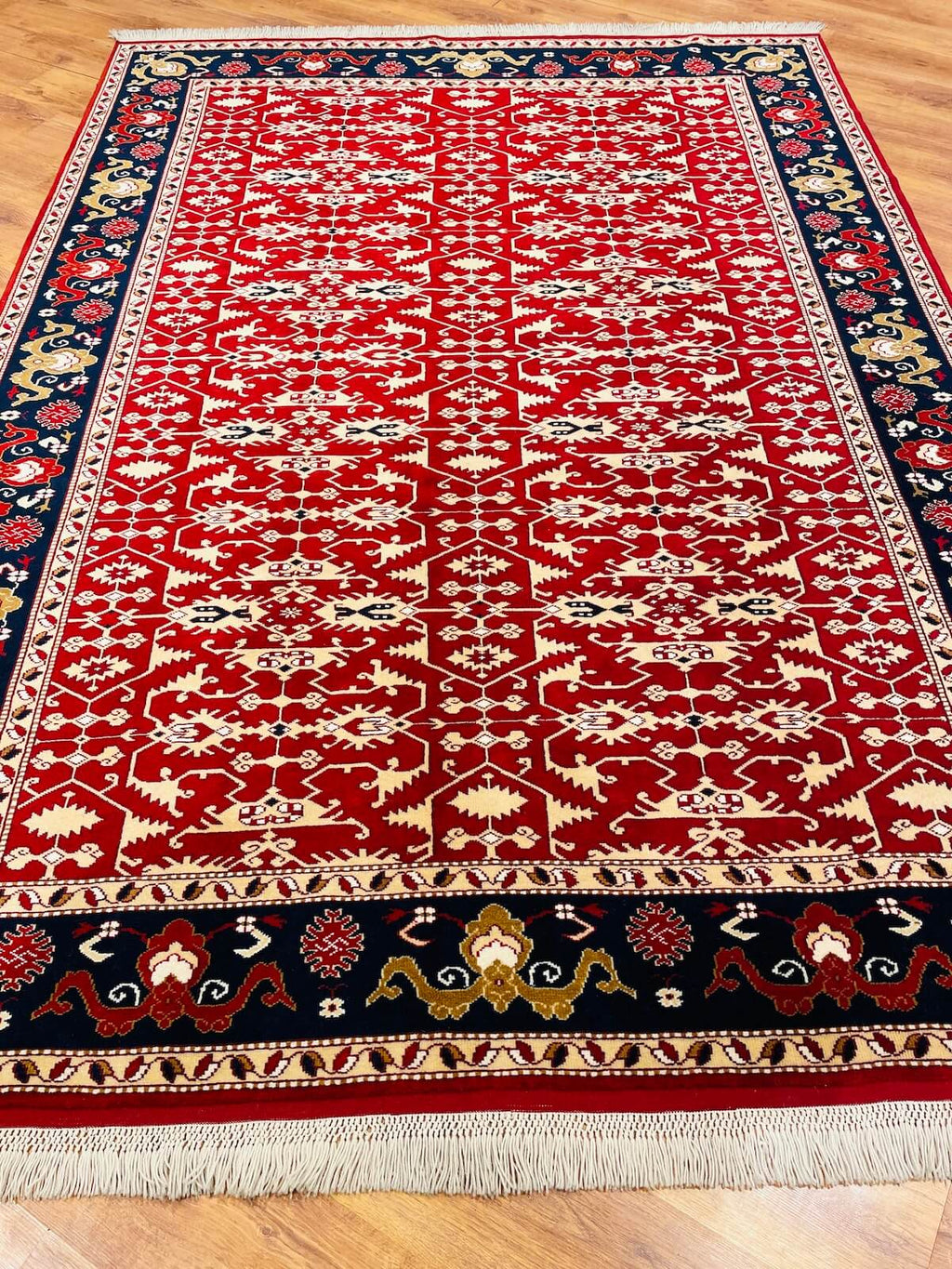 Antik Yoruk Handwoven Rug – 213X291 by Camel Carpet
