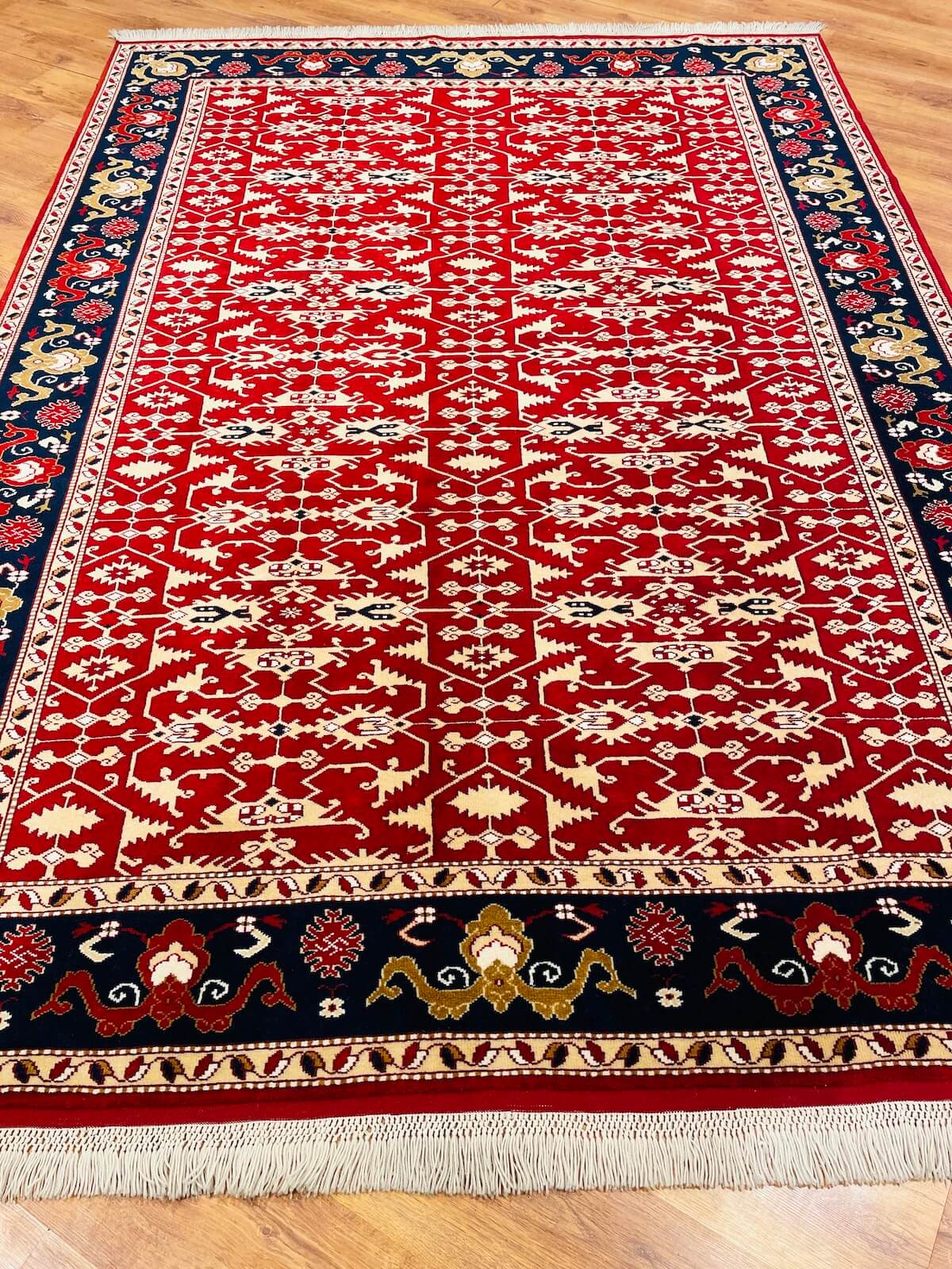Antik Yoruk Handwoven Rug – 213X291 by Camel Carpet