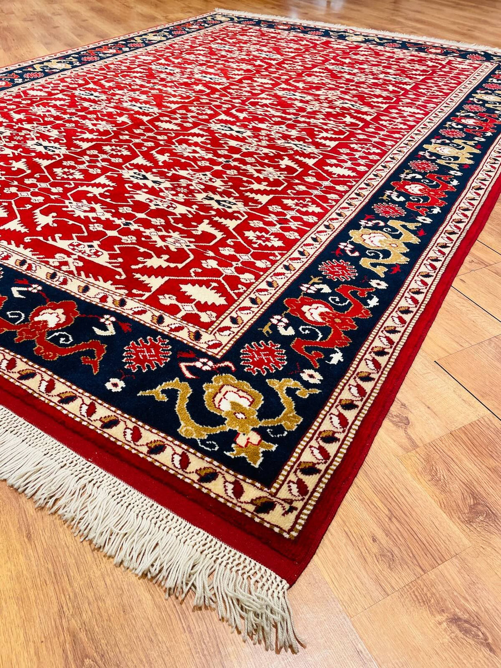 Antik Yoruk Handwoven Rug – 213X291 by Camel Carpet
