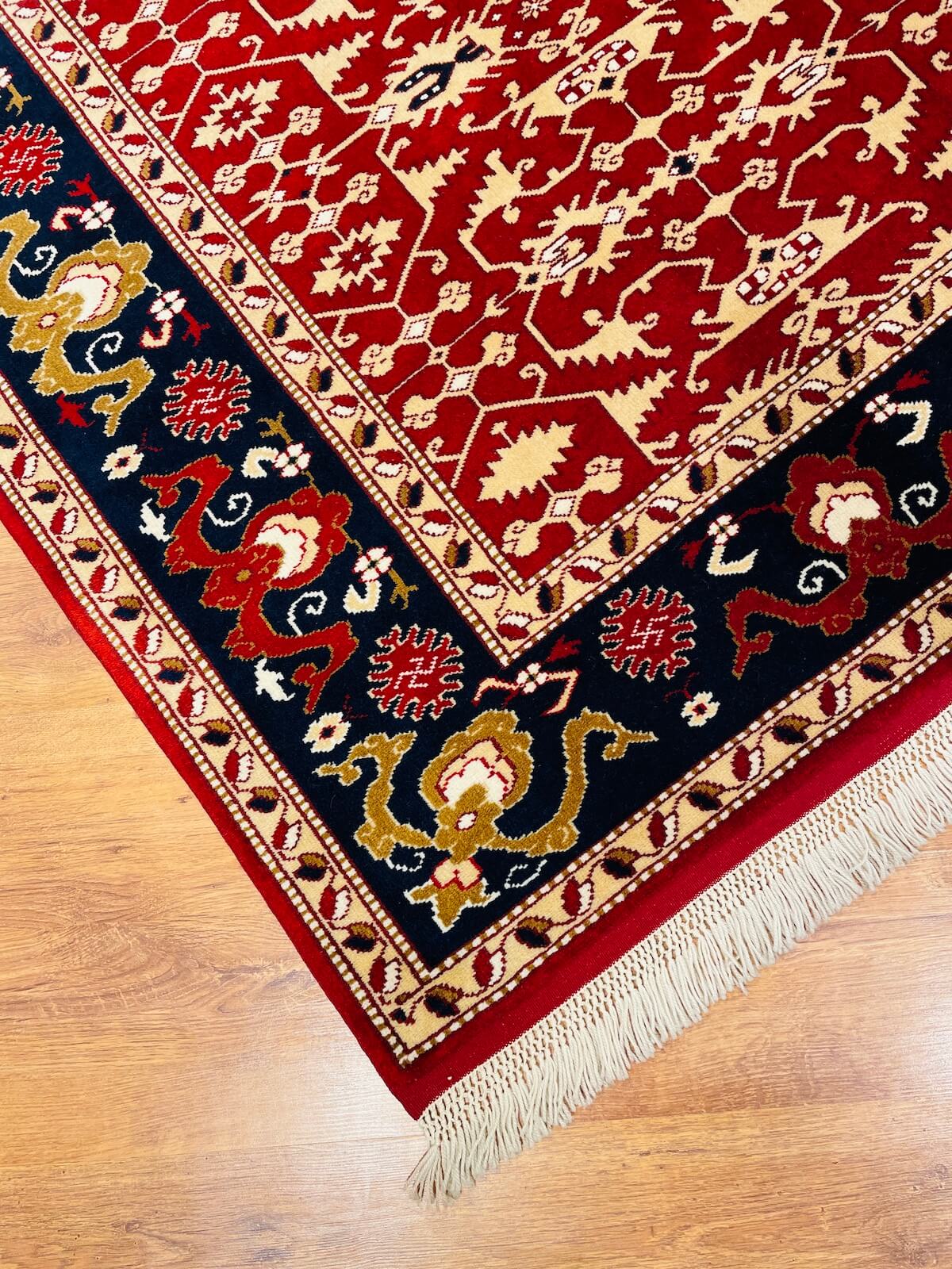Antik Yoruk Handwoven Rug – 213X291 by Camel Carpet
