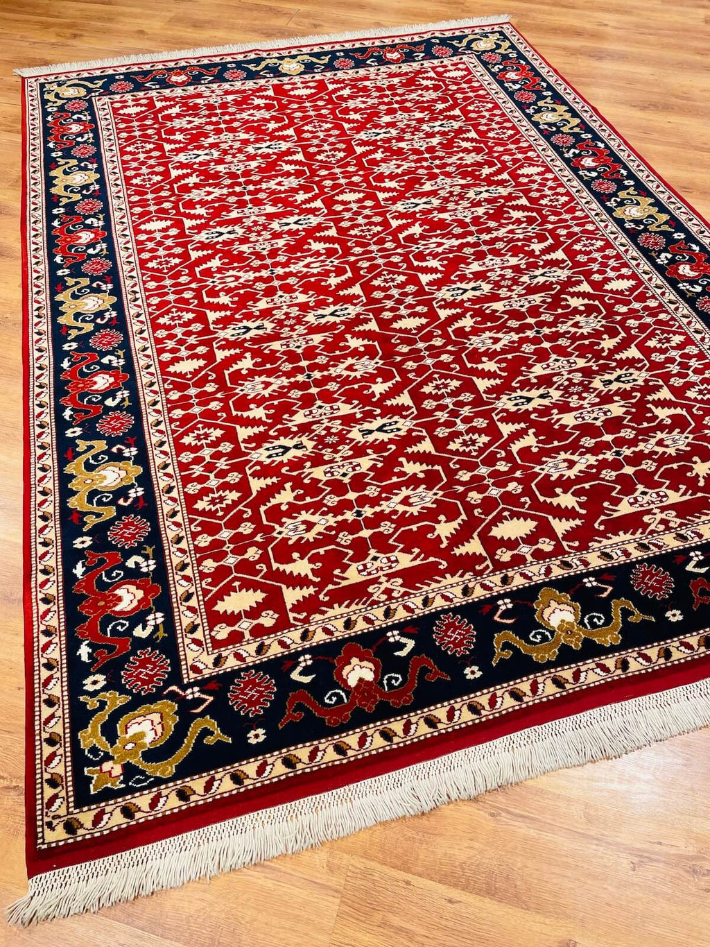 Antik Yoruk Handwoven Rug – 213X291 by Camel Carpet