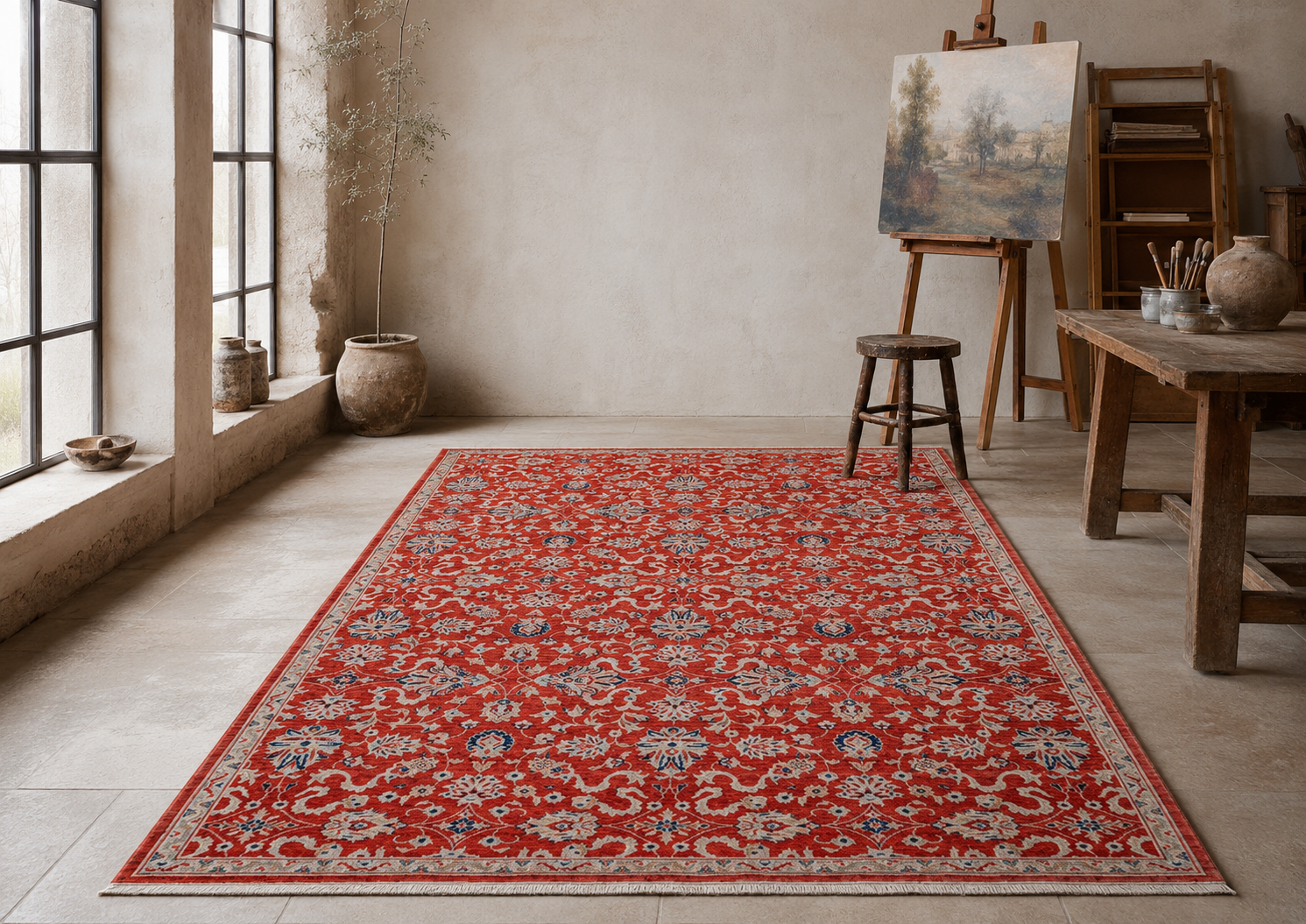 Cappadocia 4202 Handcrafted Wool Rug