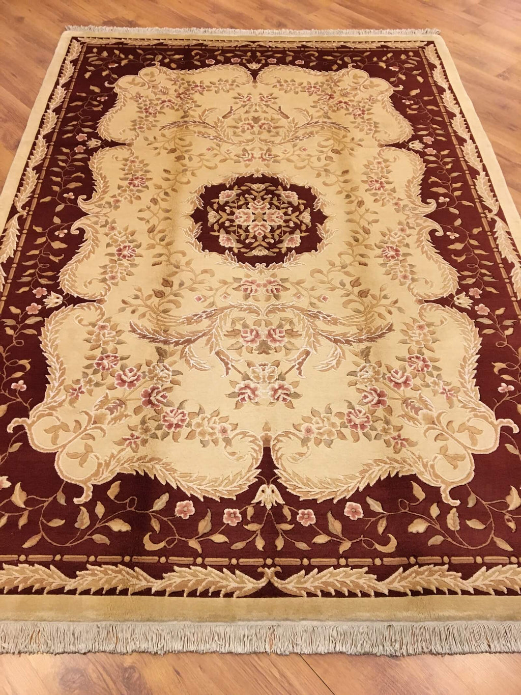 Aubusson Handwoven Rug – 170X243 by Camel Carpet