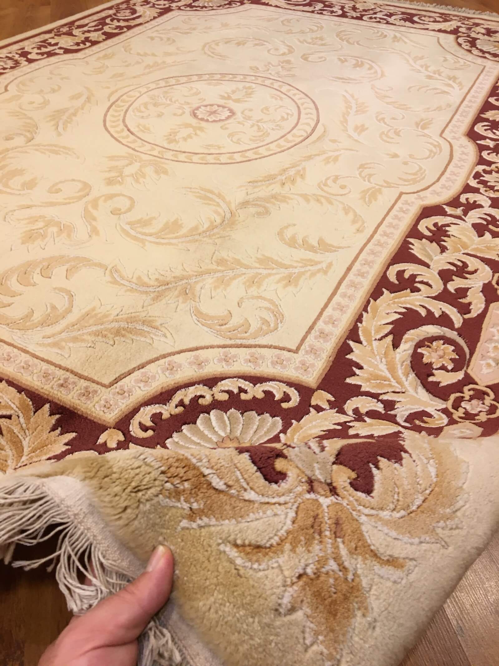 Aubusson Handwoven Rug – 172X239 by Camel Carpet