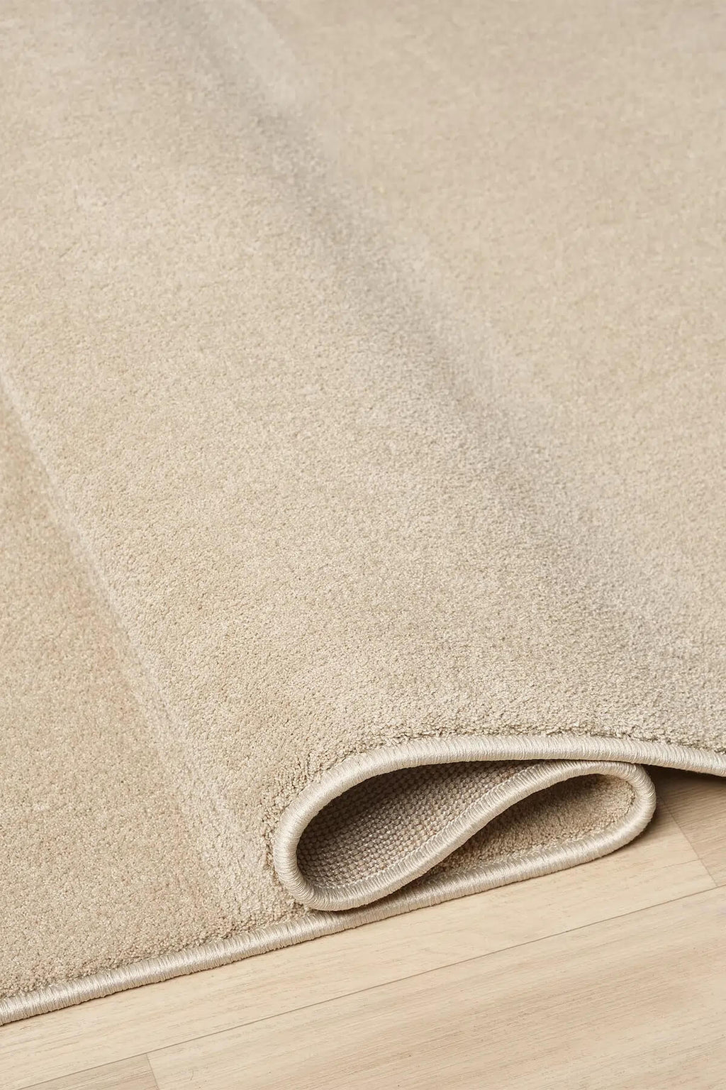 Bali Yumusak Dokulu Sade Bej Rug by Camel Carpet
