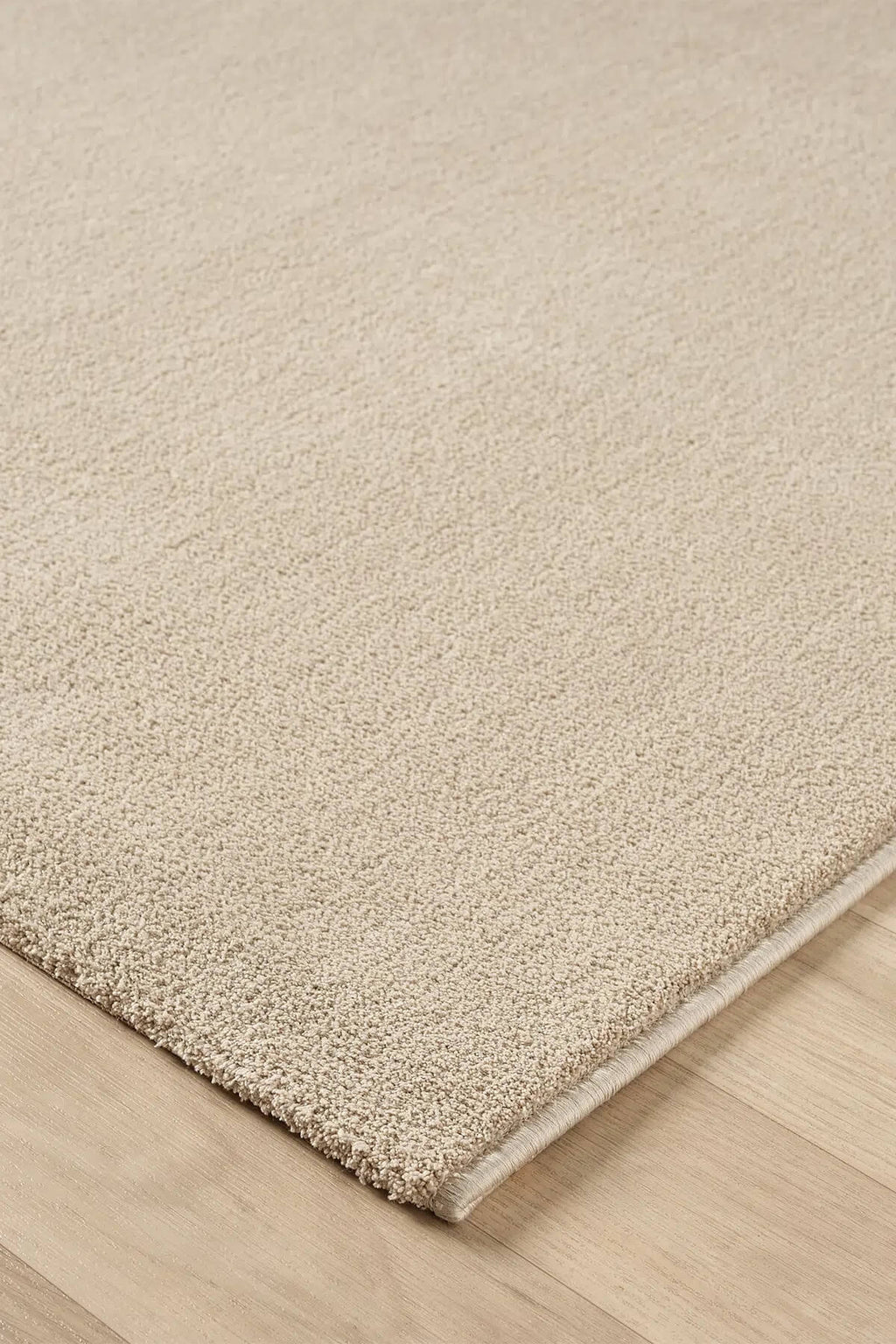 Bali Yumusak Dokulu Sade Bej Rug by Camel Carpet