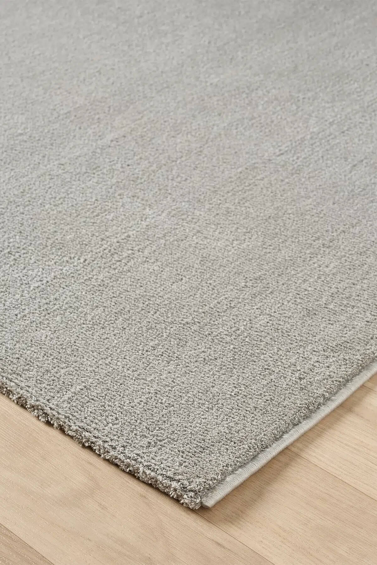 Bali Yumusak Dokulu Sade Gray Rug by Camel Carpet