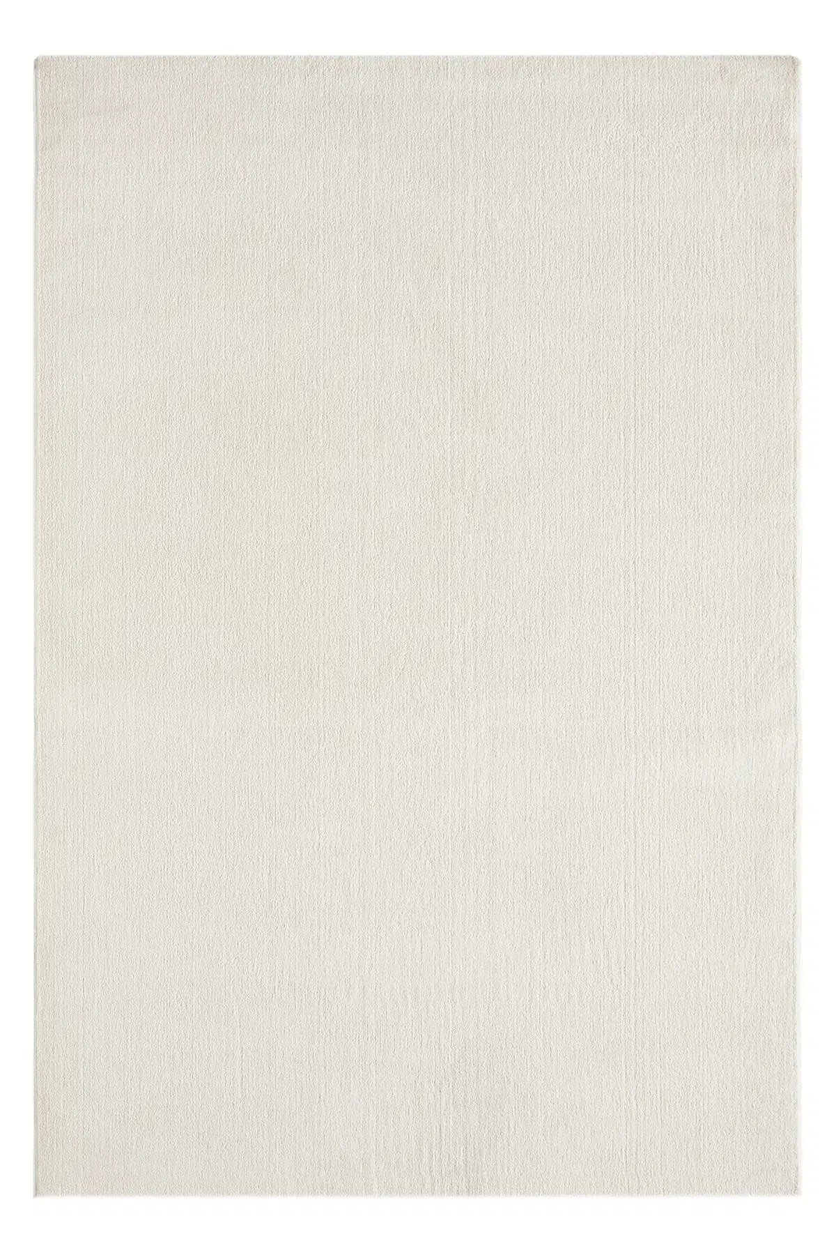 Bali Yumusak Dokulu Sade Cream Rug by Camel Carpet