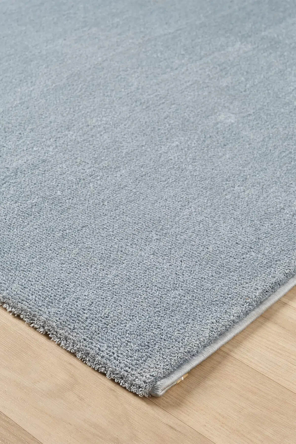 Bali Yumusak Dokulu Sade Blue Rug by Camel Carpet