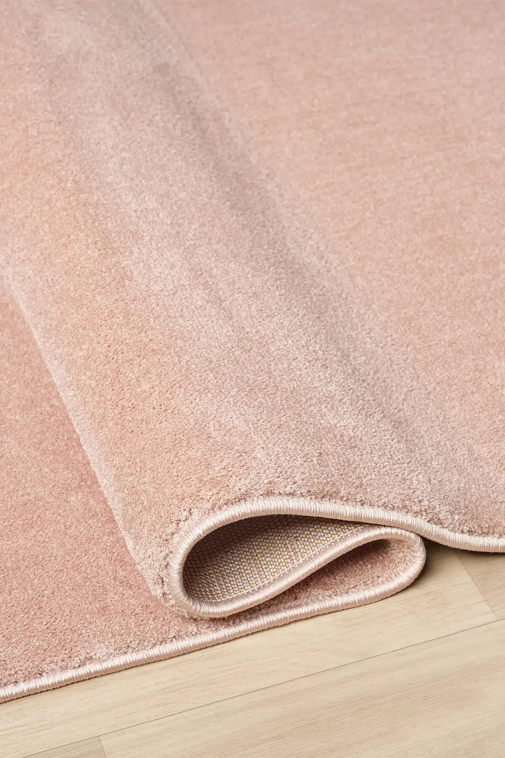 Bali Yumusak Dokulu Sade Pink Rug by Camel Carpet