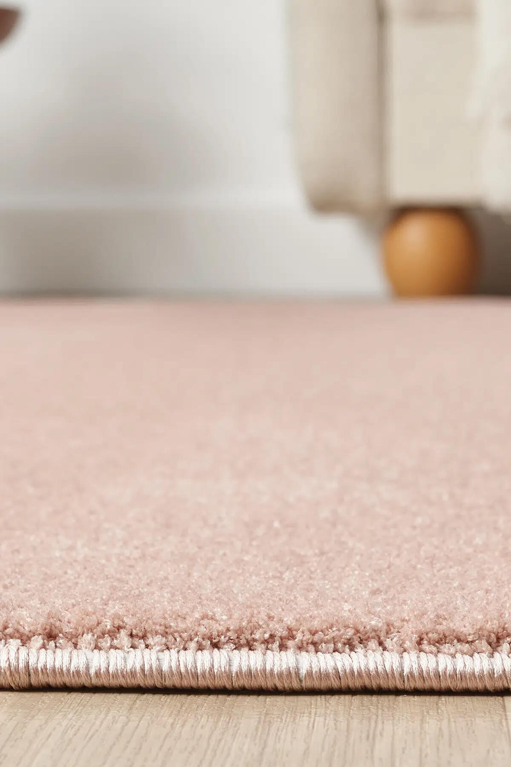 Bali Yumusak Dokulu Sade Pink Rug by Camel Carpet