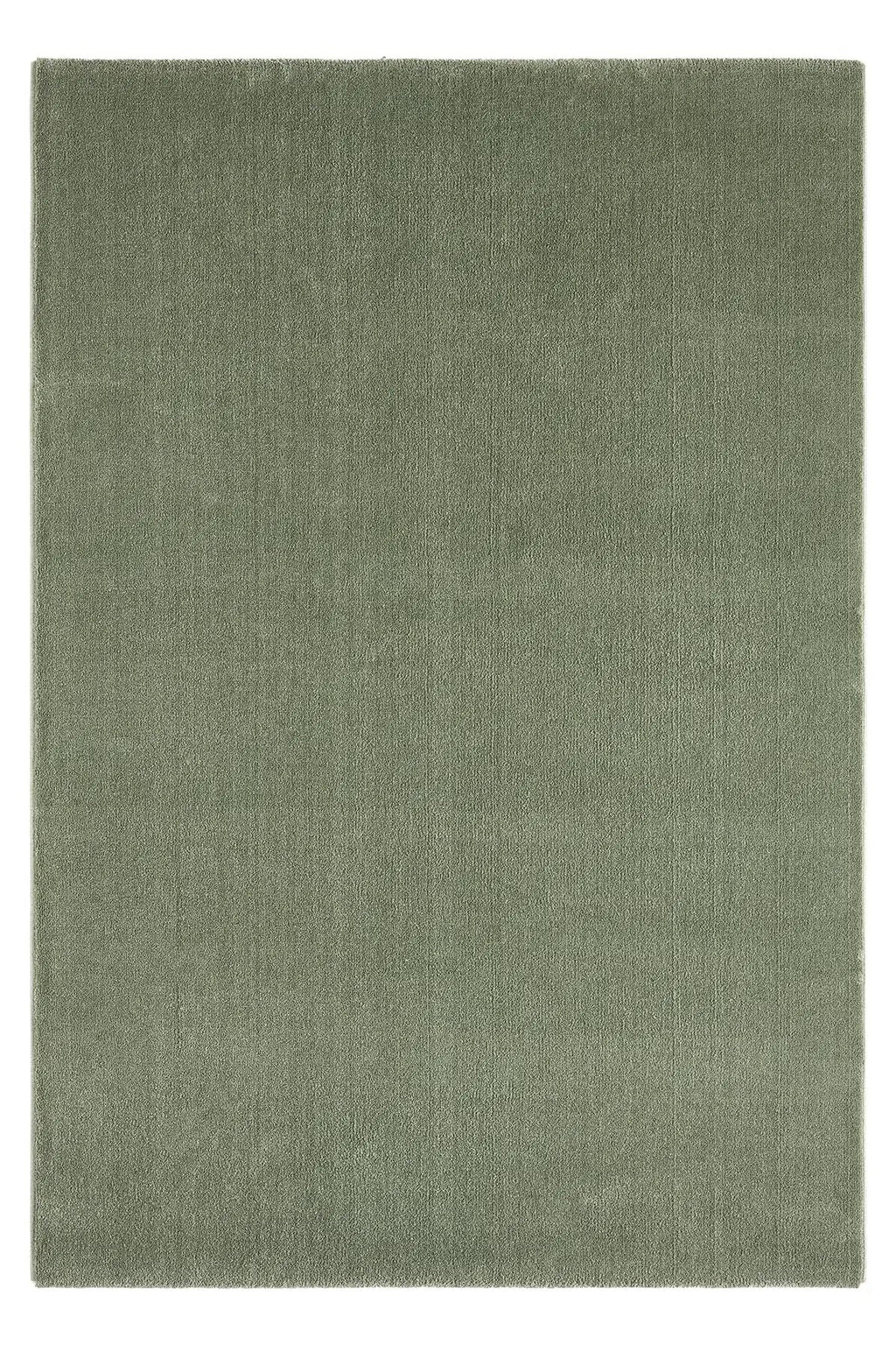 Bali Yumusak Dokulu Sade Green Rug by Camel Carpet
