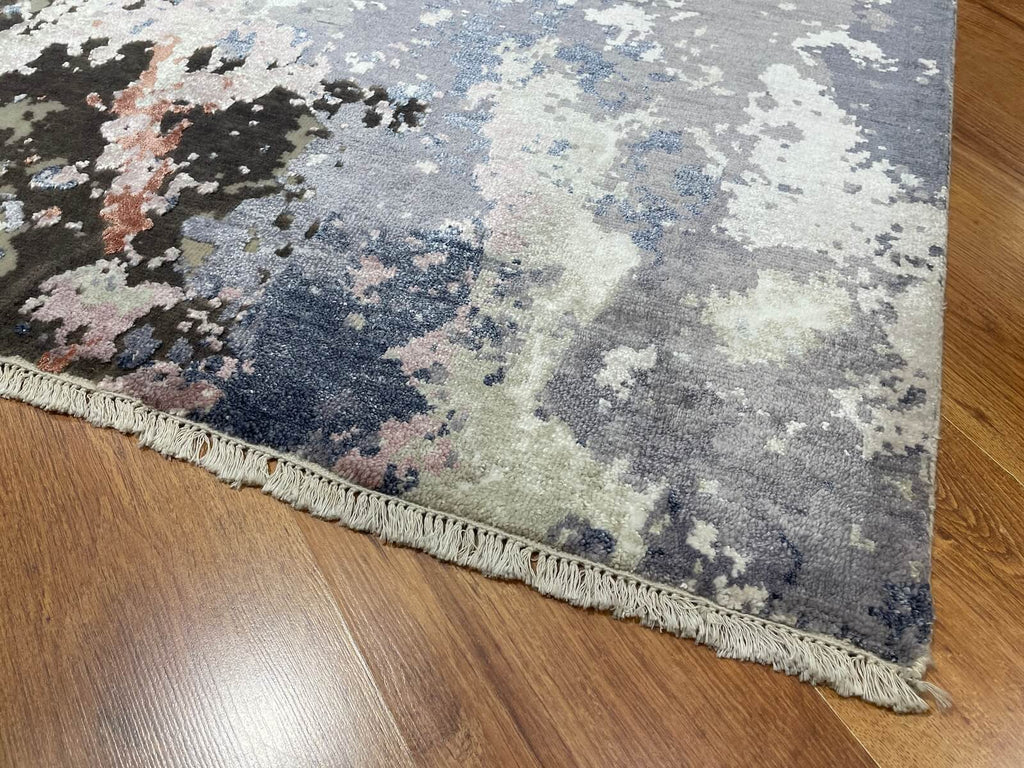 Illusion Bambu Handwoven Rug – 066513 by Camel Carpet