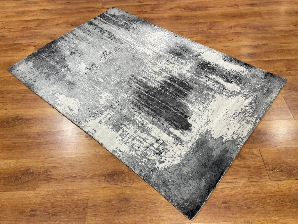 Illusion Bambu Handwoven Rug – 066532 by Camel Carpet