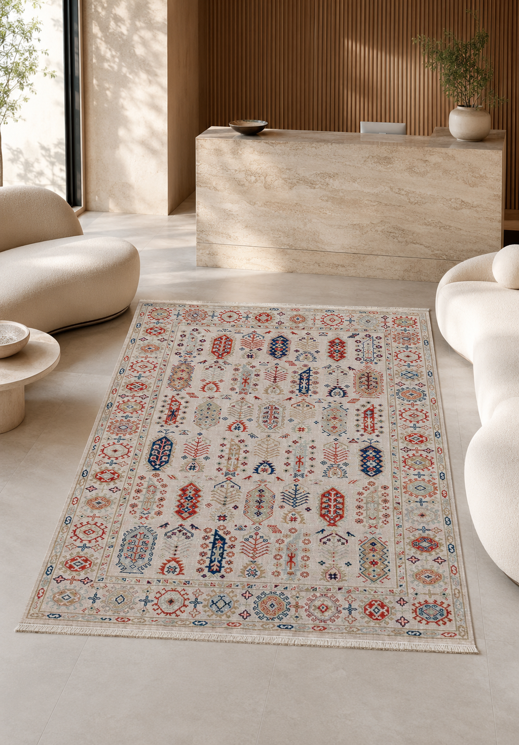 Cappadocia 4207 Handcrafted Wool Rug