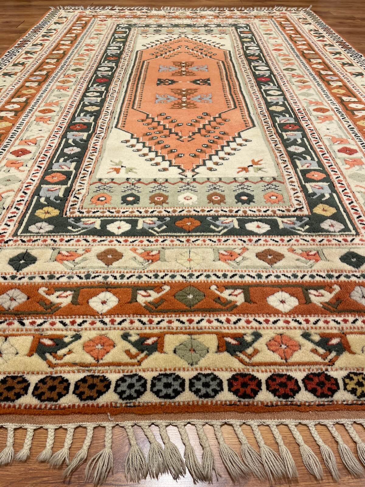Bozalan Milas Handwoven Rug – 199X304 by Camel Carpet