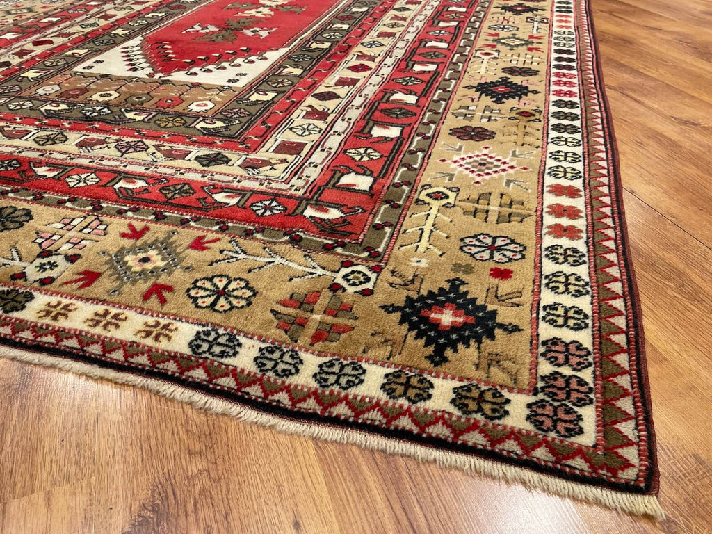 Bozalan Milas Handwoven Rug by Camel Carpet