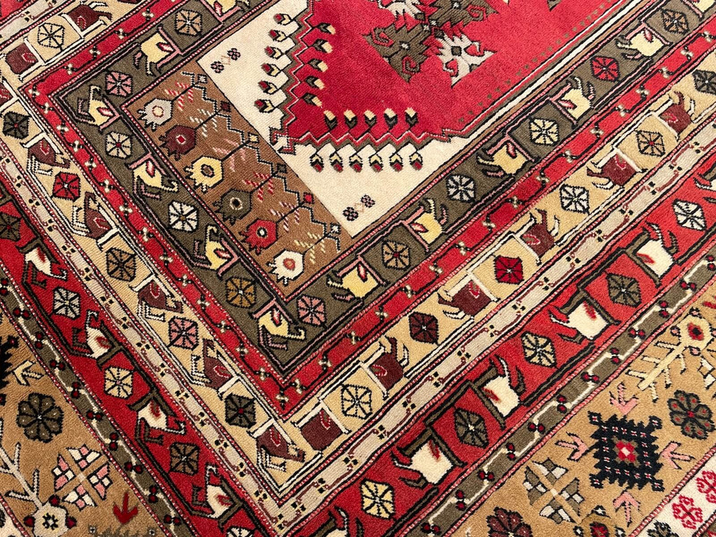 Bozalan Milas Handwoven Rug by Camel Carpet