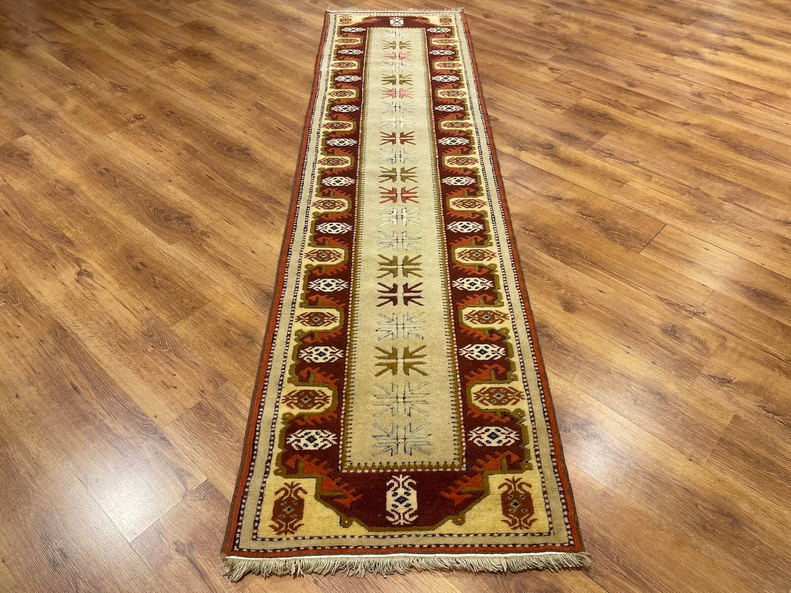 Bozalan Milas Handwoven Runner Rug – 76X286 by Camel Carpet