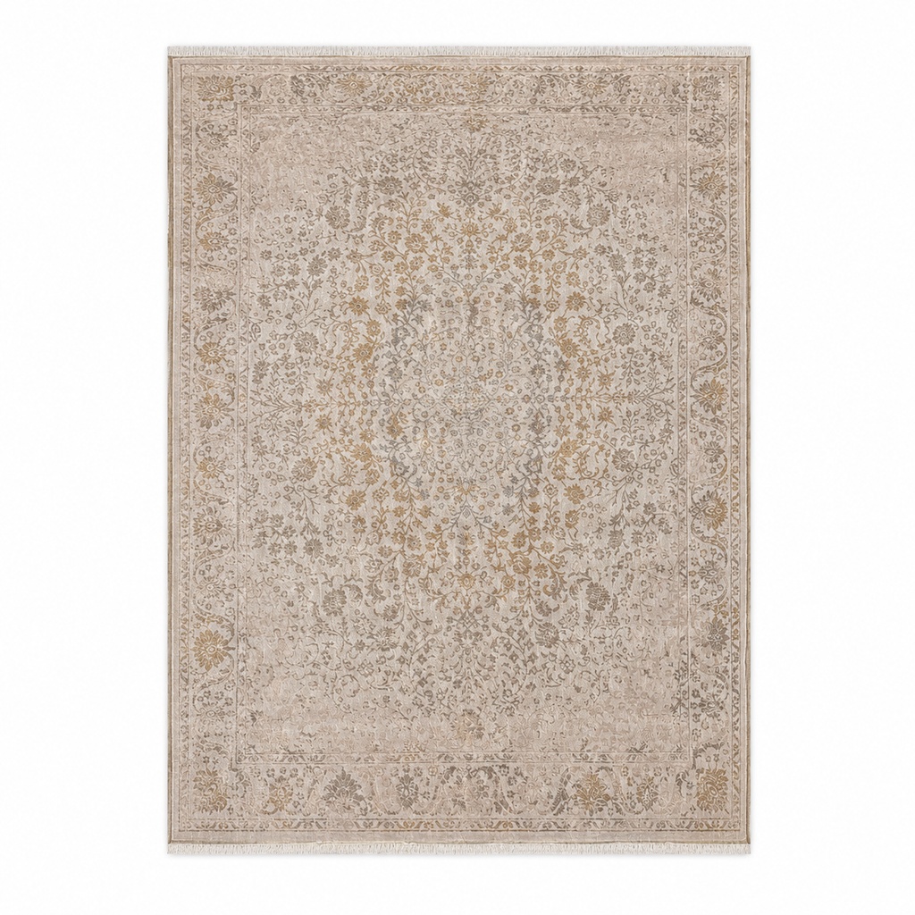 Ferman Sand Silk Rug