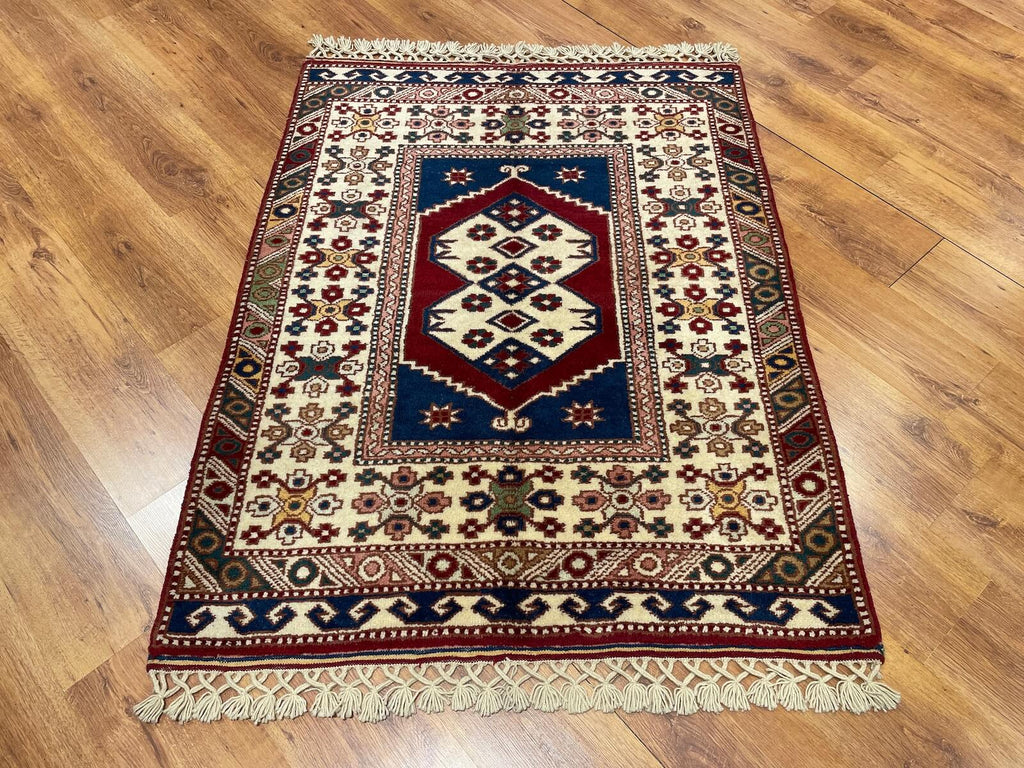 Canakkale Yoruk Handwoven Rug – 110X140 by Camel Carpet