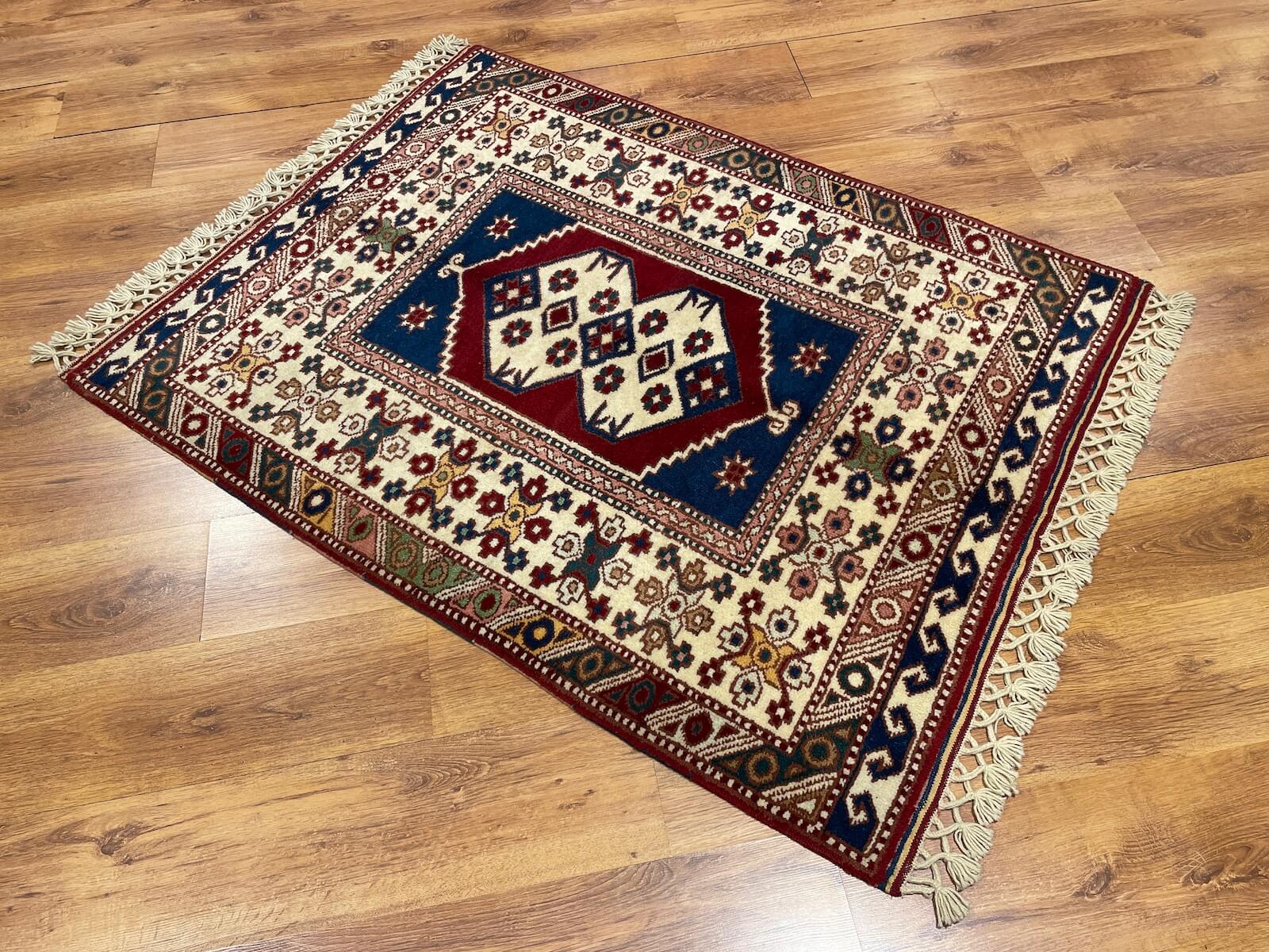 Canakkale Yoruk Handwoven Rug – 110X140 by Camel Carpet