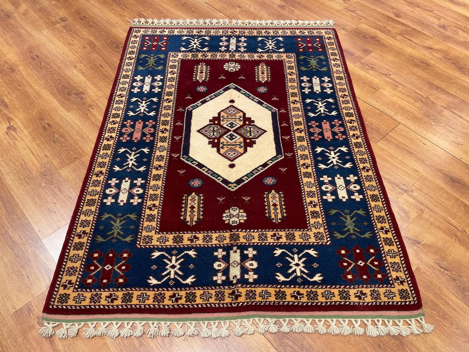 Canakkale Yoruk Handwoven Rug – 126X169 by Camel Carpet