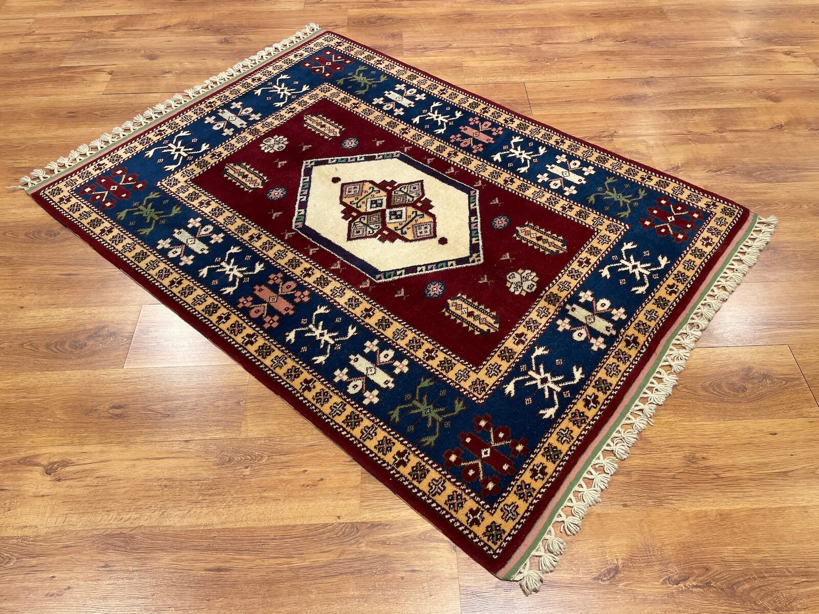 Canakkale Yoruk Handwoven Rug – 126X169 by Camel Carpet