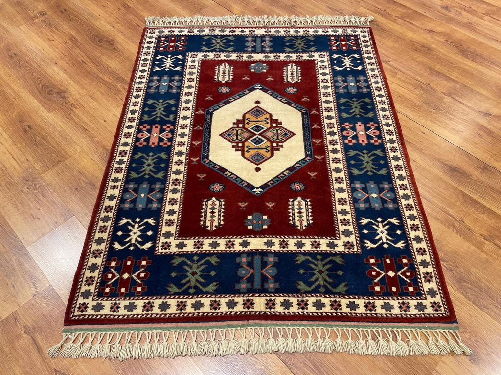 Canakkale Yoruk Handwoven Rug – 128X161 by Camel Carpet