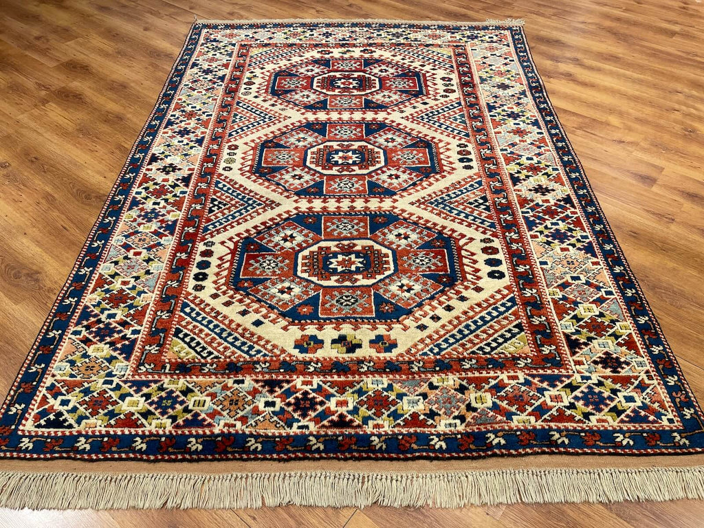 Canakkale Yoruk Handwoven Rug by Camel Carpet