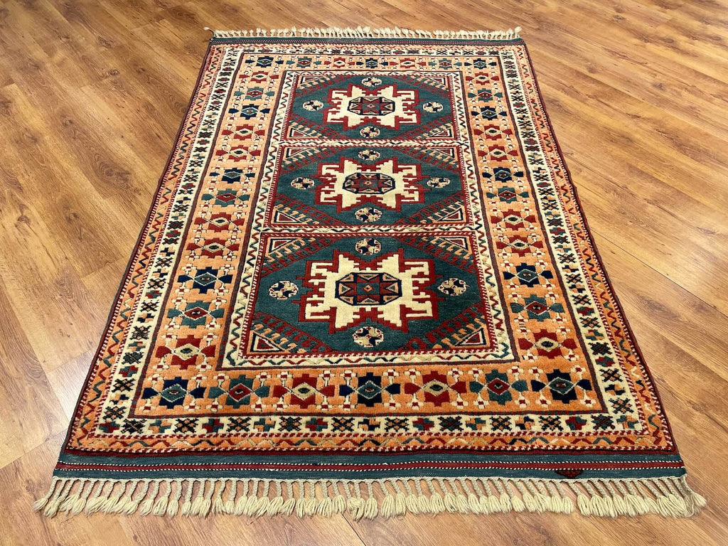 Canakkale Yoruk Handwoven Rug by Camel Carpet